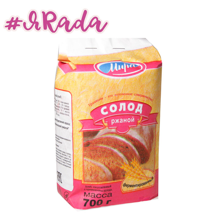 картинка Солод ржаной ферментированный "Мира", 700 грамм от магазина ЯРада