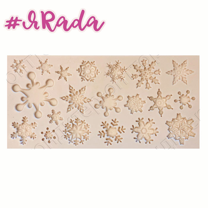 картинка Молд "Снежинки" 11,5х5,5см от магазина ЯРада