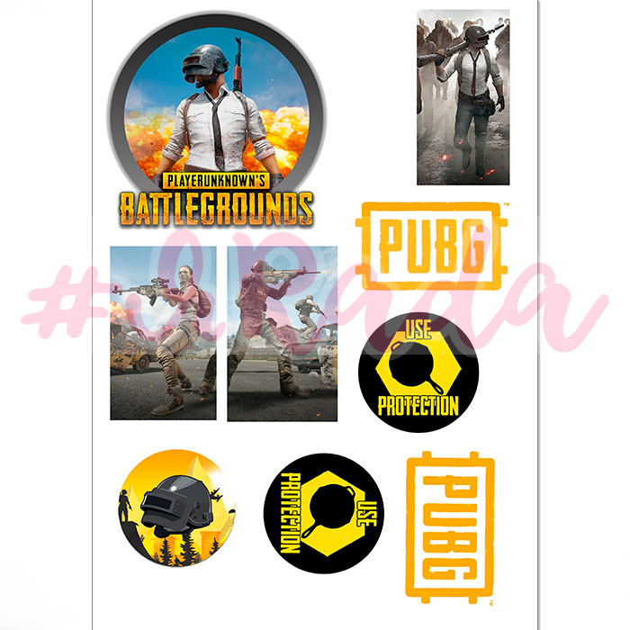 картинка Вафельная картинка "PUBG LITE №2" от магазина ЯРада