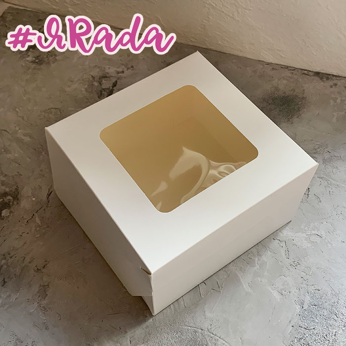 картинка Коробка для десертов, 18,5 х 18,5 х 11см от магазина ЯРада