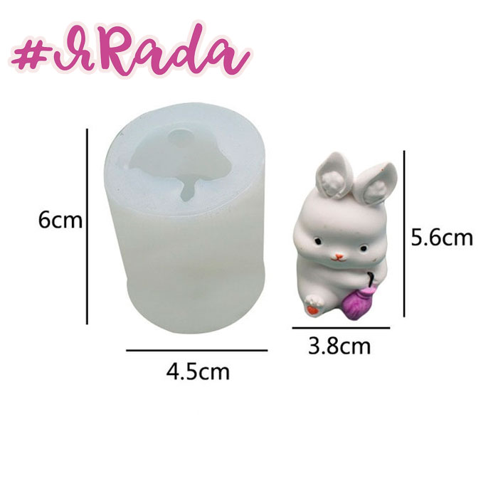 картинка Молд 3D «Зайчик №2 », 5,7см от магазина ЯРада
