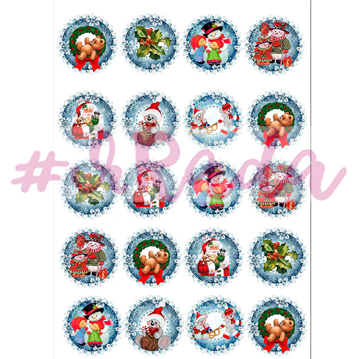 картинка Вафельная картинка "Новый Год №2" от магазина ЯРада