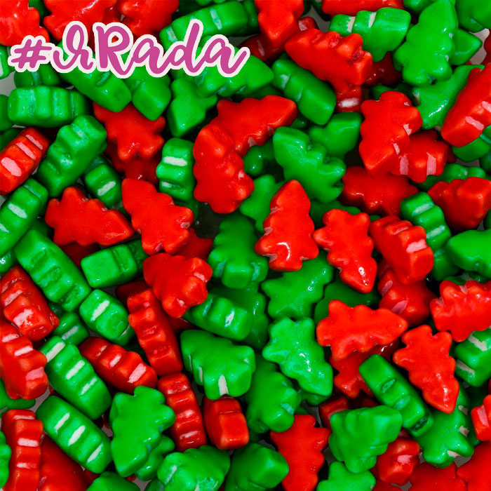 картинка Посыпка кондитерская «Новогодняя ёлочка», 50 г от магазина ЯРада