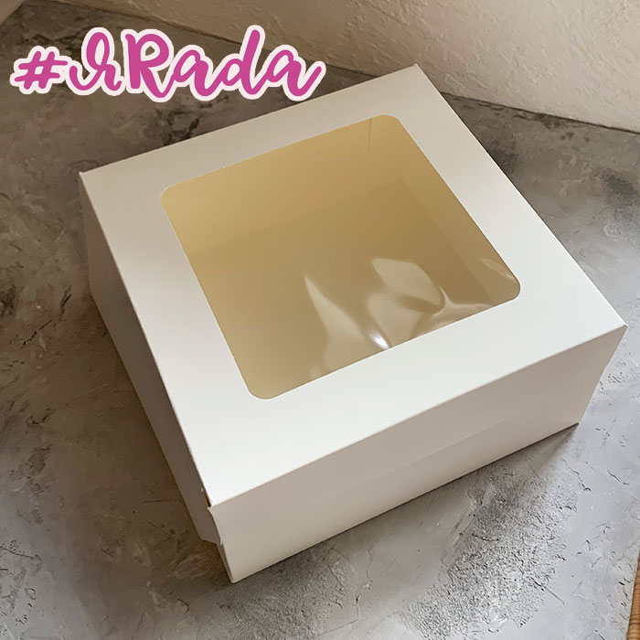 картинка Коробка для десертов, 22,5 х 22,5 х 11см от магазина ЯРада