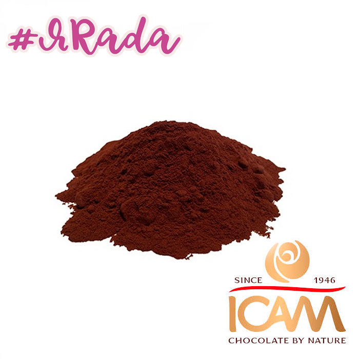 картинка Какао алкализованный 22-24% Dark Cocoa Powder ICAM, 100 гр от магазина ЯРада
