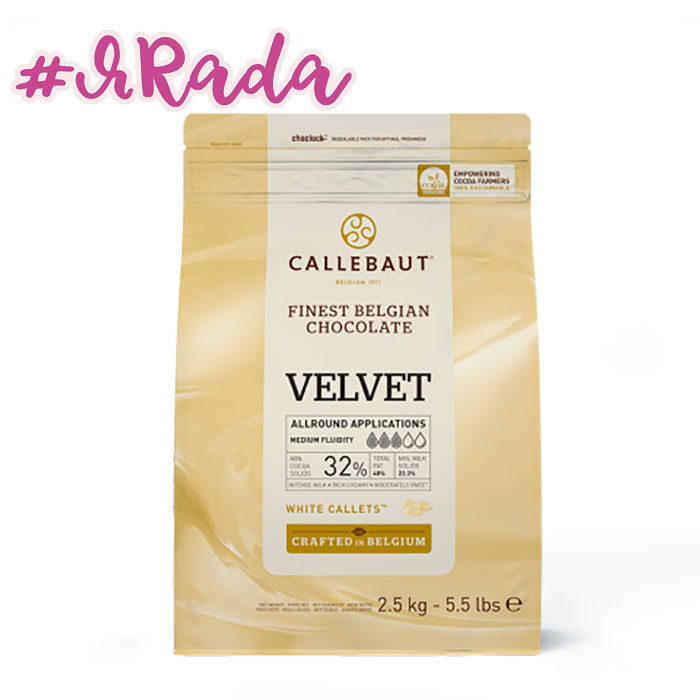картинка Шоколад белый Callebaut VELVET, 32%, 1 кг от магазина ЯРада