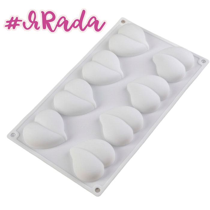 картинка Форма для муссовых десертов и выпечки «Сердце милое», 8 ячеек от магазина ЯРада