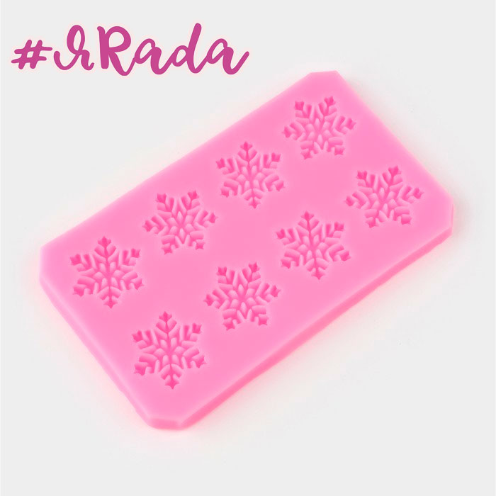 картинка Молд «Снегопад», 1×6.8×0.6 см, от магазина ЯРада