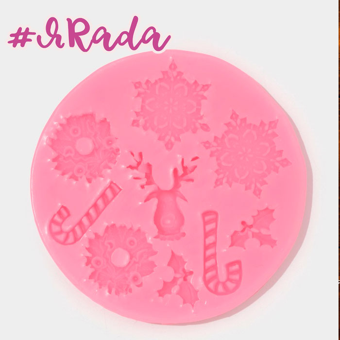 картинка Молд «Снежинки», d=9.5 см от магазина ЯРада