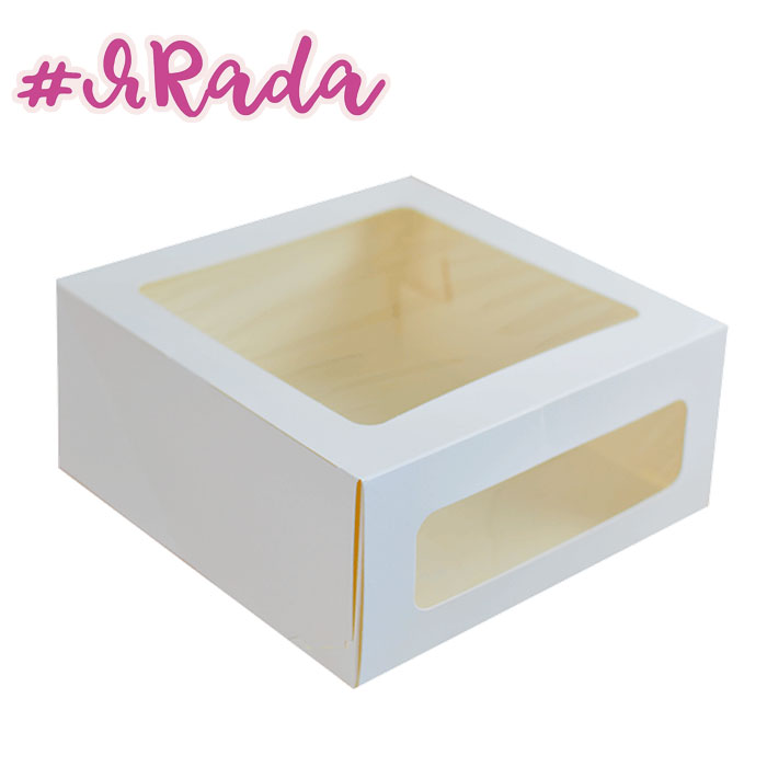 картинка Коробка для десертов, 24 х 24 х 10см от магазина ЯРада