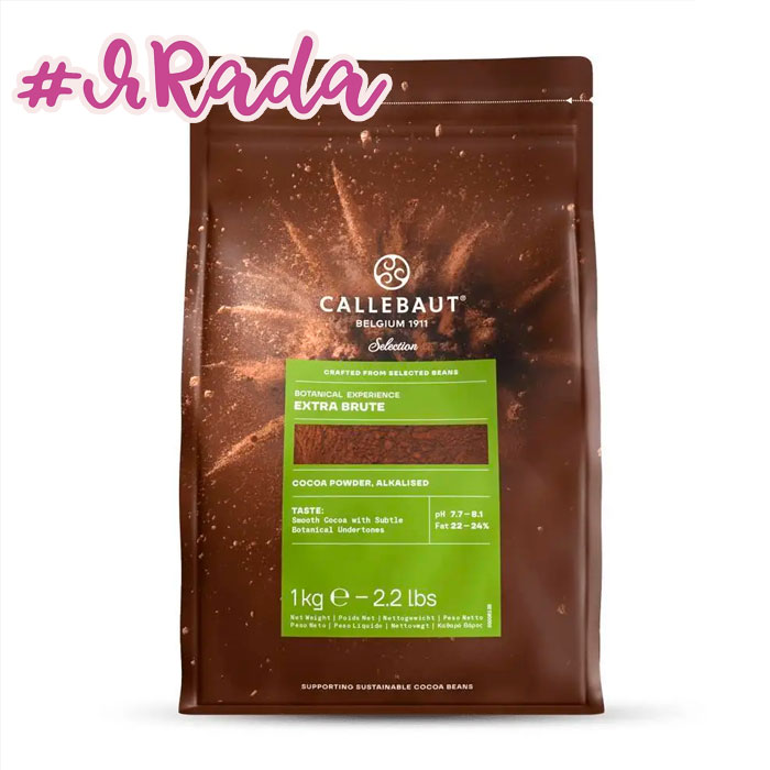 картинка Какао алкализованный 22-24% Cacao Barry Extra Brut,100 грамм от магазина ЯРада