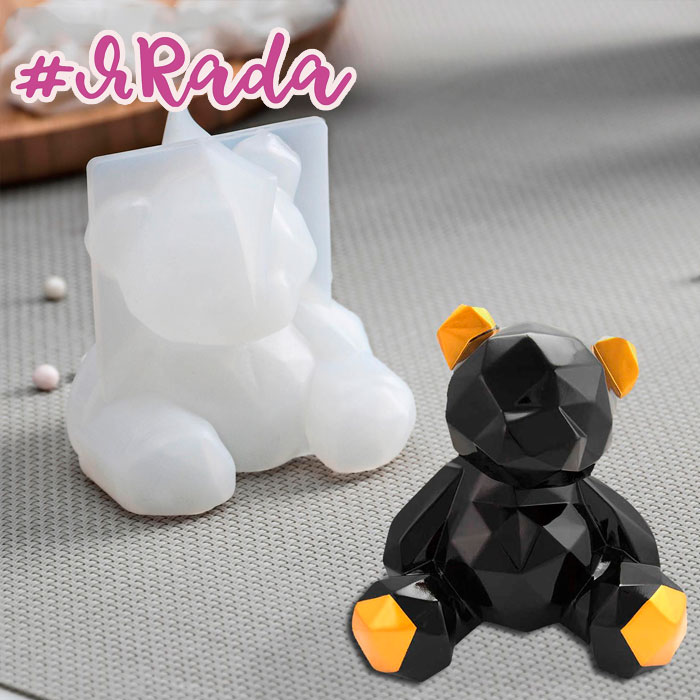 картинка Молд 3D «Медвежонок», 6,5×5,8 см от магазина ЯРада