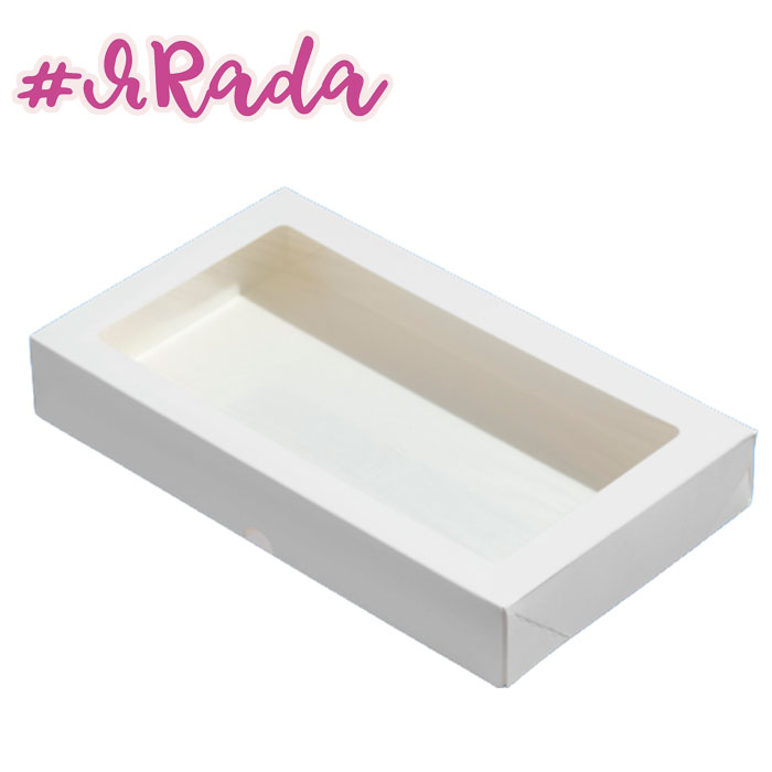 картинка Упаковка с окном, белая, 26 х 15 х 4 см (м) от магазина ЯРада