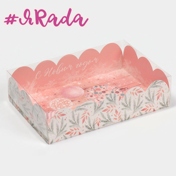 картинка Коробка «Нежно-розовая», 20 × 30 × 8 см от магазина ЯРада
