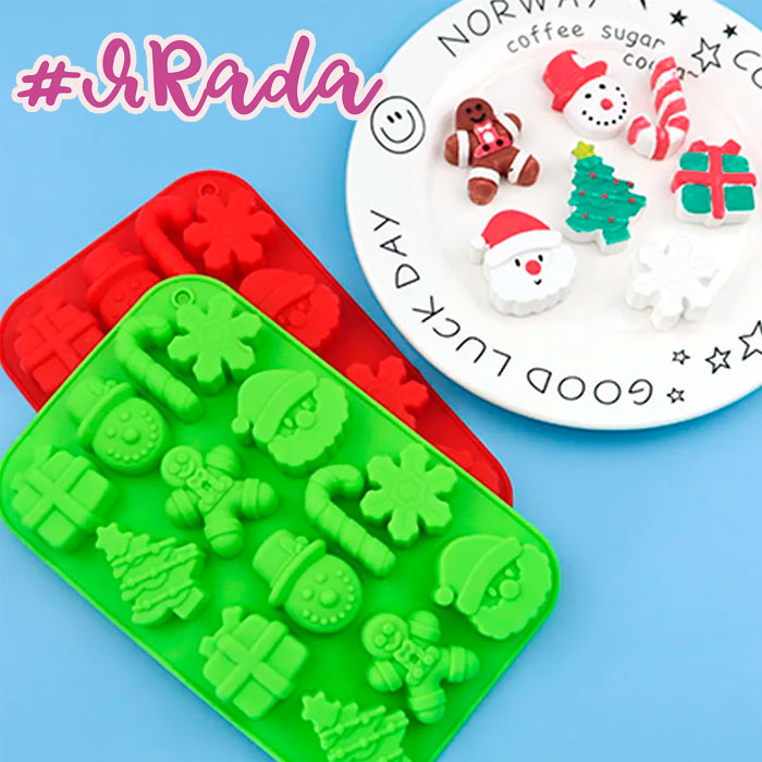 картинка Форма для леденцов "Новый год Микс", 14 ячеек от магазина ЯРада